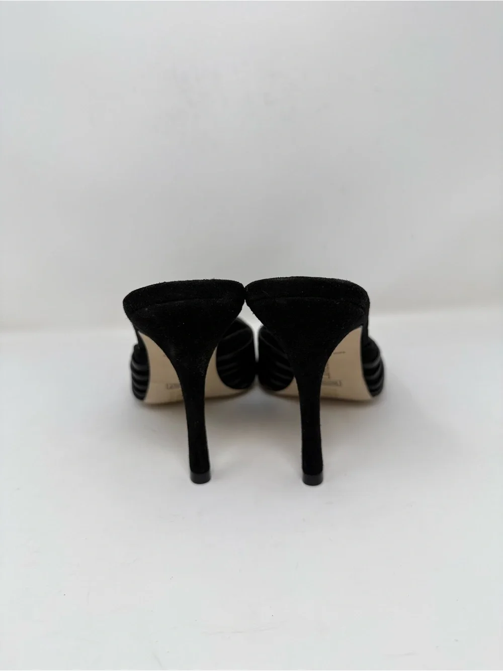 New Larroude Valerie Stiletto Pump Black Sz 10